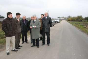 Końcowe odbiory dróg przy współpracy powiatu z gminami