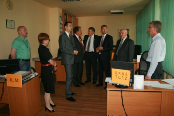 Minister pracy z wizytą w Miechowie