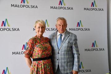 Spotkanie Starosty z Iwoną Gibas - Członek Zarządu Województwa Małopolskiego