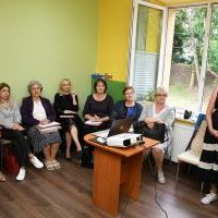 Edyta Rogozińska w miechowskim PCPR szkoliła rodziny zastępcze z Powiatu Miechowskiego