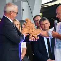 Ikona Matki Boskiej od społeczności spod ukraińskiej Buczy