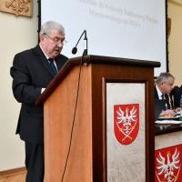 Wprowadzenie Starosty Miechowskiego Jacka Kobyłki do uchwały budżetowej na 2024 rok