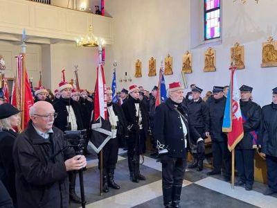 Msza św. w Kościele św. Barbary w Miechowie
