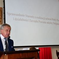 VI Sesja Rady Powiatu Miechowskiego - sprawozdanie Starosty