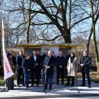 Otwarcie drogi powiatowej w miejscowości Jaksice, Kamieńczyce i Komorów - przemowa Starosty