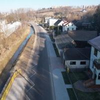droga powiatowa nr 1239K - widok z drona