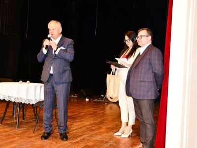 Akcja Zostań potencjalnym dawcą szpiku - przemowa Starosty