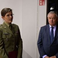 Szef Wojskowego Centrum Rekrutacji w Krakowie cz.p.o. mjr Zofia Kuśmierowska-Rogosz