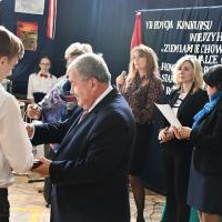 Michał Piotrowski - I miejsce spośród szkół średnich