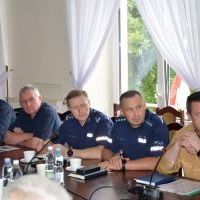 Komendanci Powiatowej Policji i Państwowej Straży Pożarnej