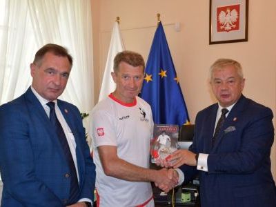 Starostowie Miechowscy z Sekretarzem Stanu w Ministerstwie Sportu i Turystyki
