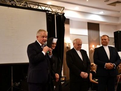 Koncert charytatywny dla Hospicjum - przemówienie Starosty