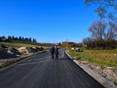 Trwa przebudowa drogi powiatowej w Biskupicach