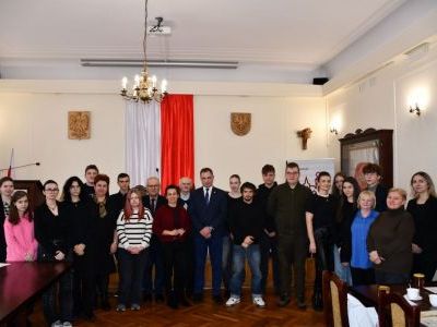 Powiatowy konkurs ekologiczny - zdjęcie grupowe